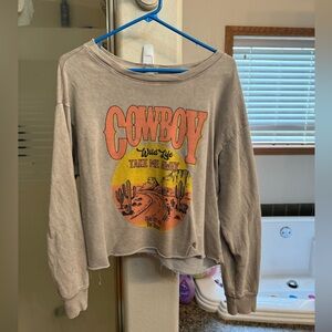 Beige Cowboy sweater